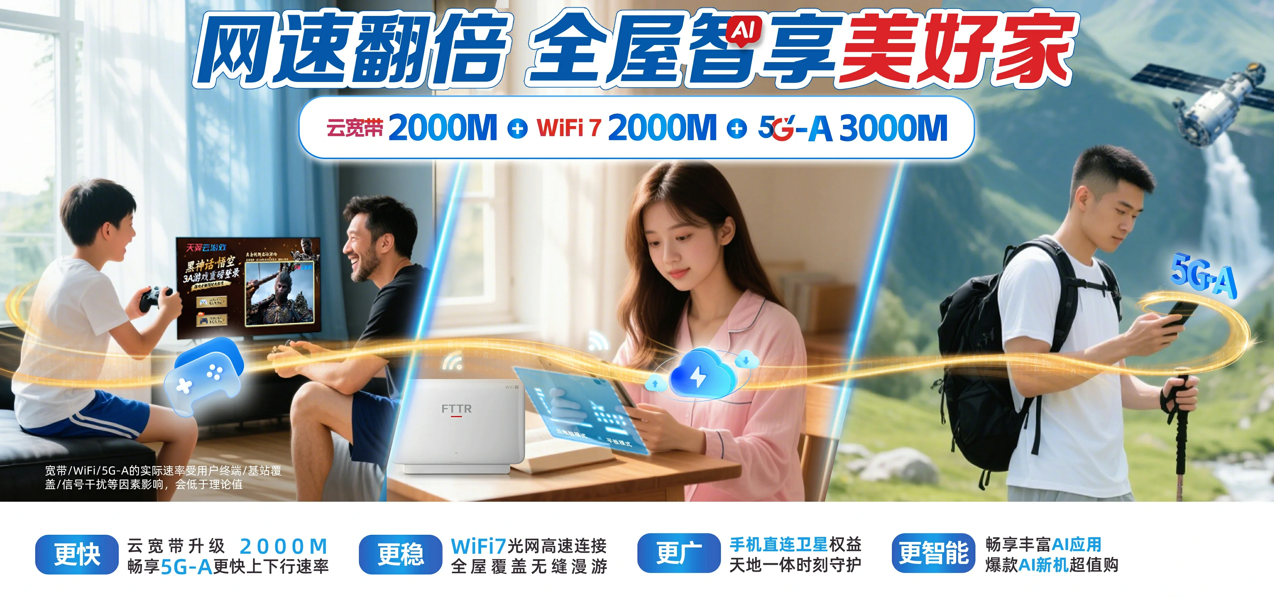 中国电信 海头电信宽带 宽带套餐